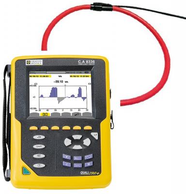 C.A 8336 QUALISTAR PLUS+PAC93 — анализатор параметров электросетей, качества и количества электроэнергии (с клещами PAC93)
